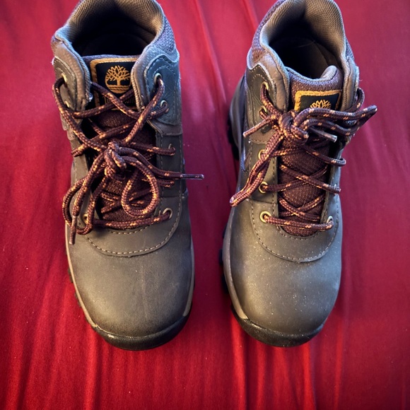 Timberland Mt Maddison Brown boy boots size 13 - Picture 1 of 4